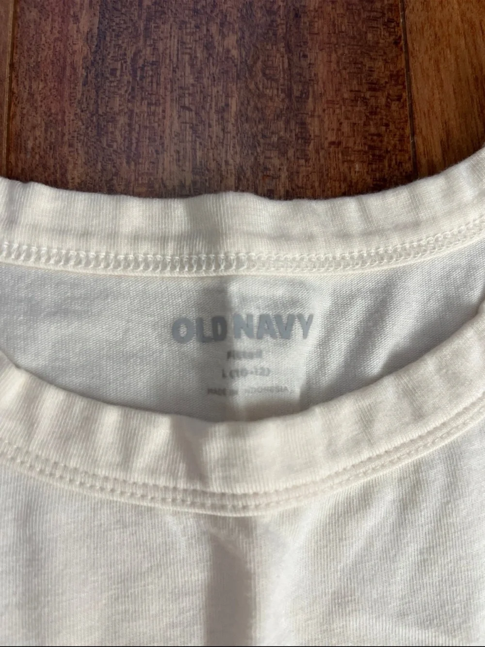 Old Navy Kids' Short Sleeve Tee - Black & Cream